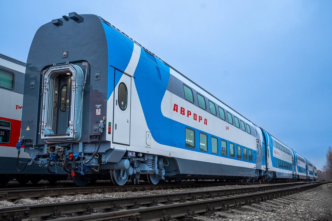Вагоны поезда Аврора